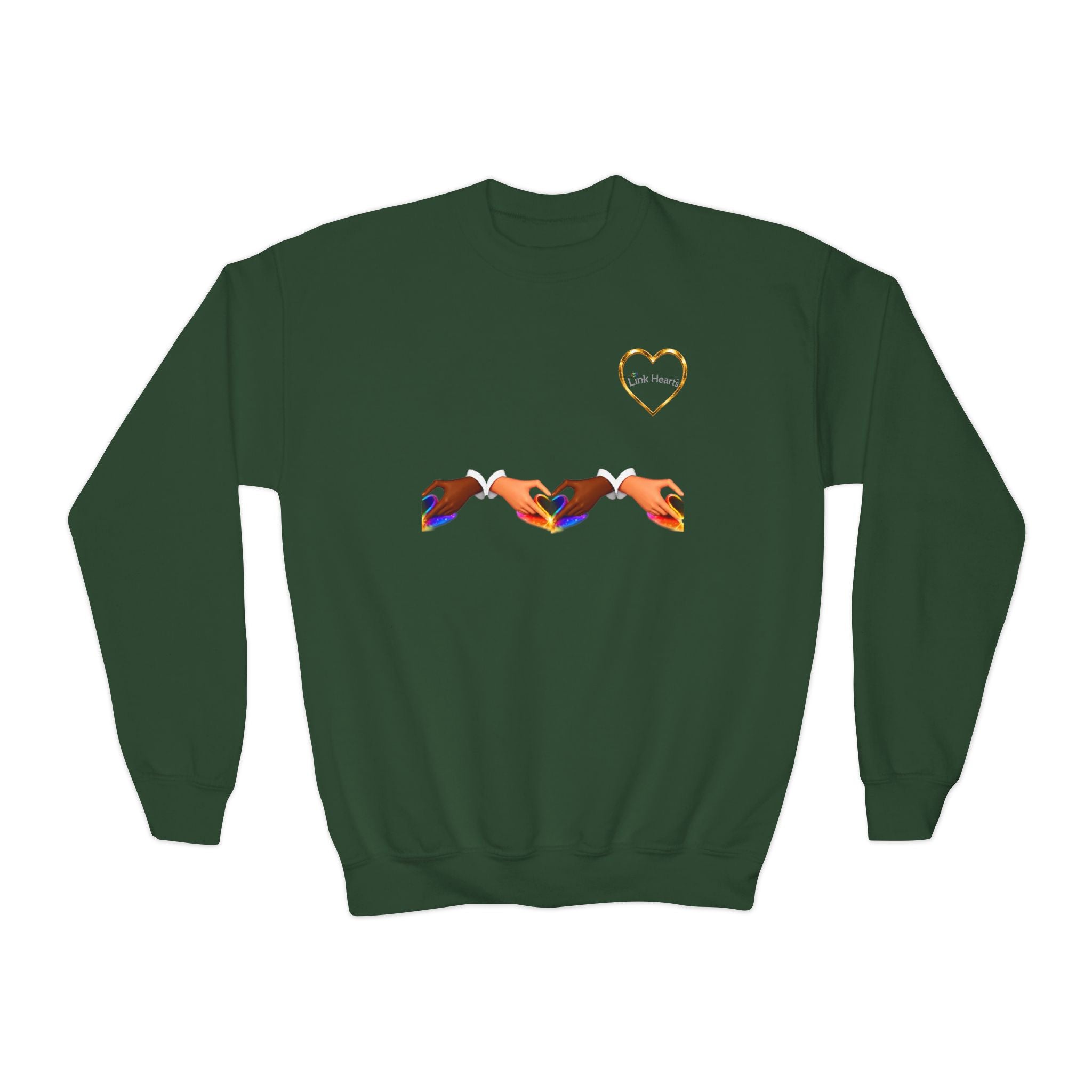 Link Hearts™ Unity Youth Crewneck Sweatshirt