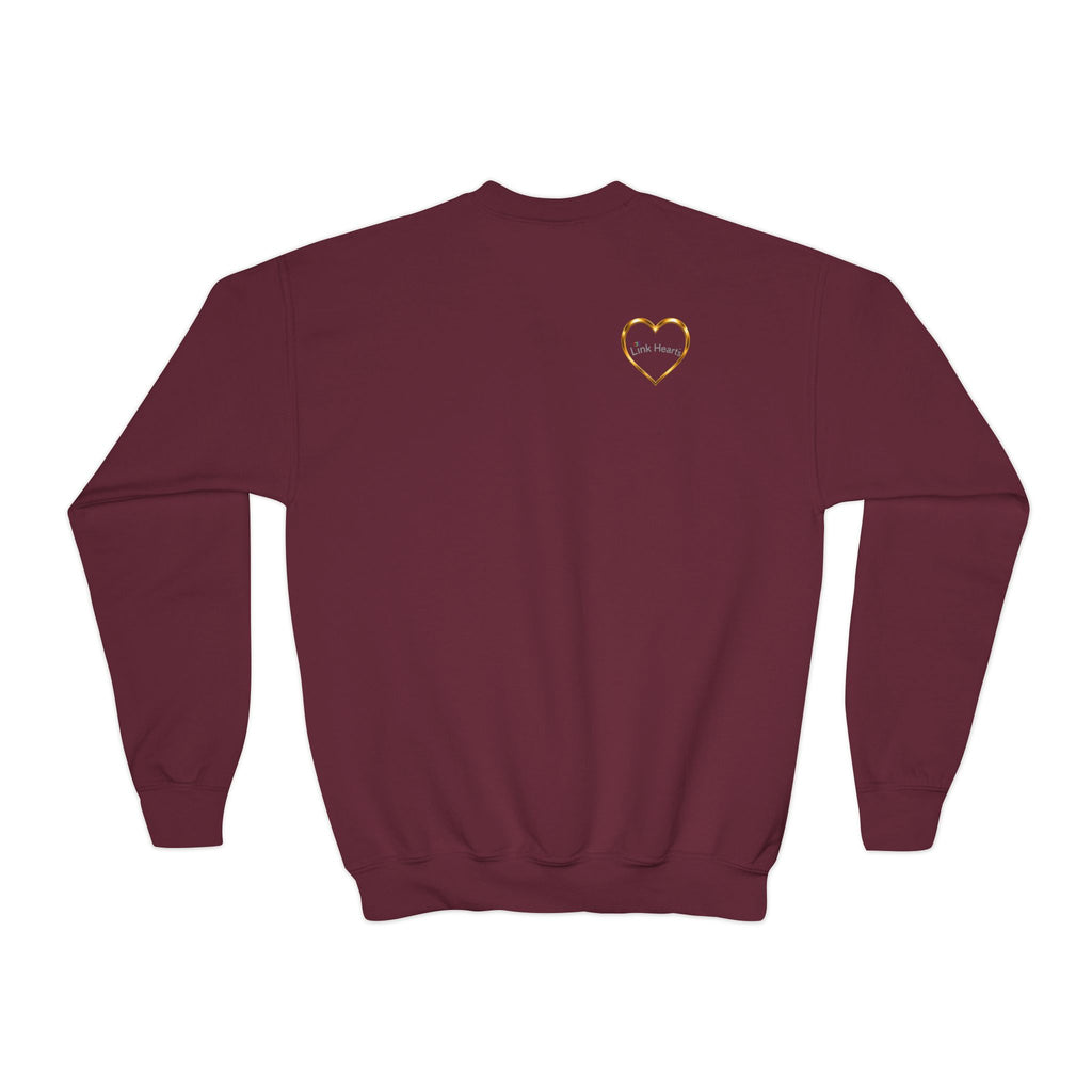 Link Hearts™ Unity Youth Crewneck Sweatshirt