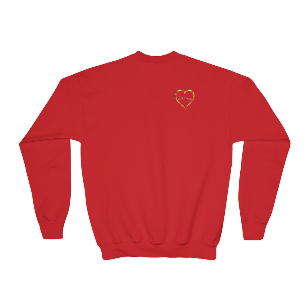 Link Hearts™ Unity Youth Crewneck Sweatshirt