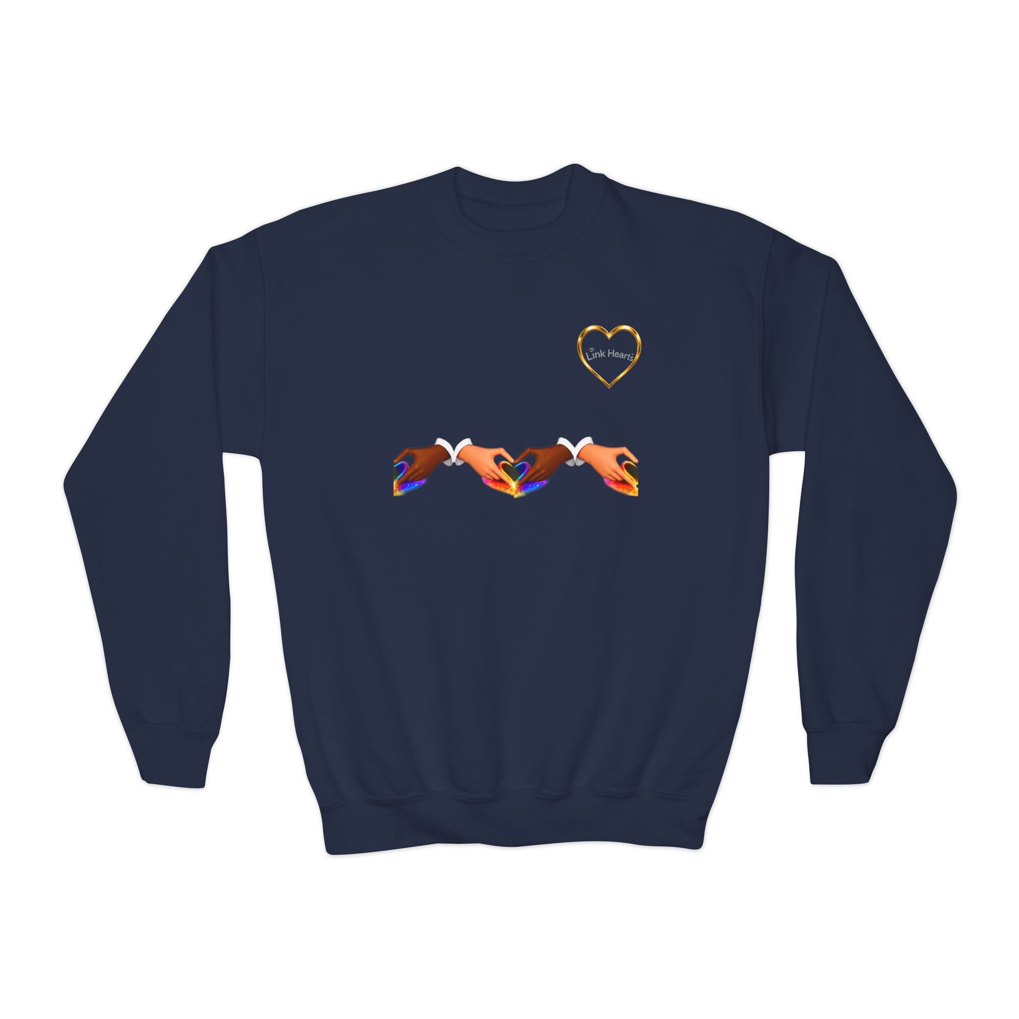 Link Hearts™ Unity Youth Crewneck Sweatshirt