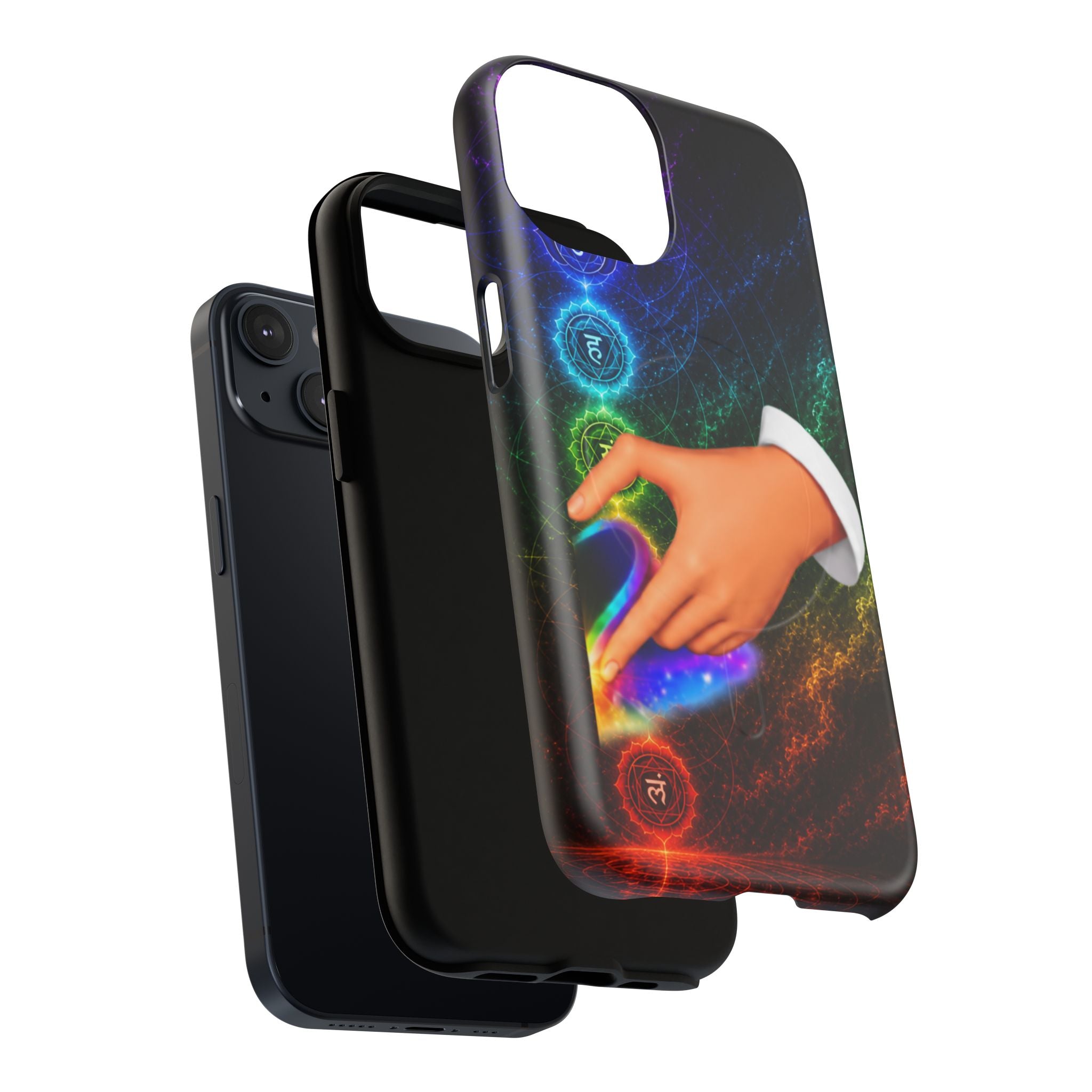 Link Hearts™ Cosmic Energy Phone Case - Magnetic Phone Case