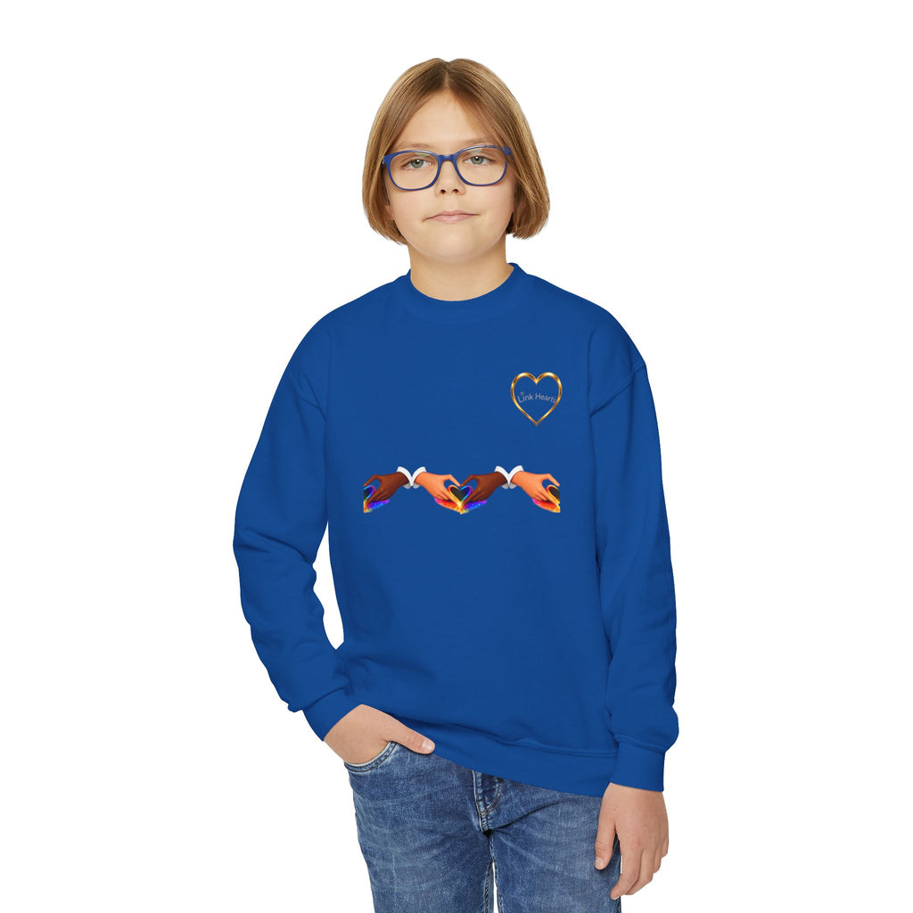 Link Hearts™ Unity Youth Crewneck Sweatshirt