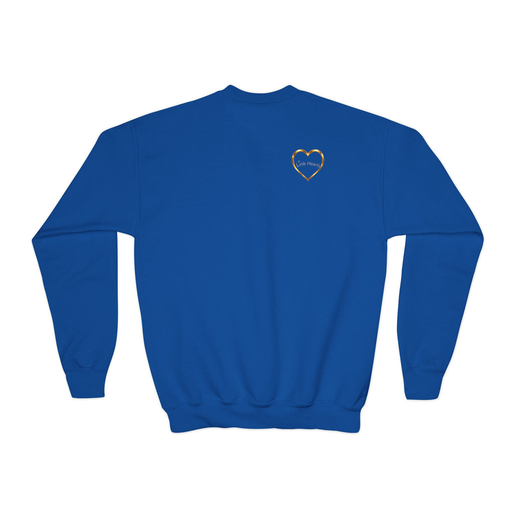 Link Hearts™ Unity Youth Crewneck Sweatshirt