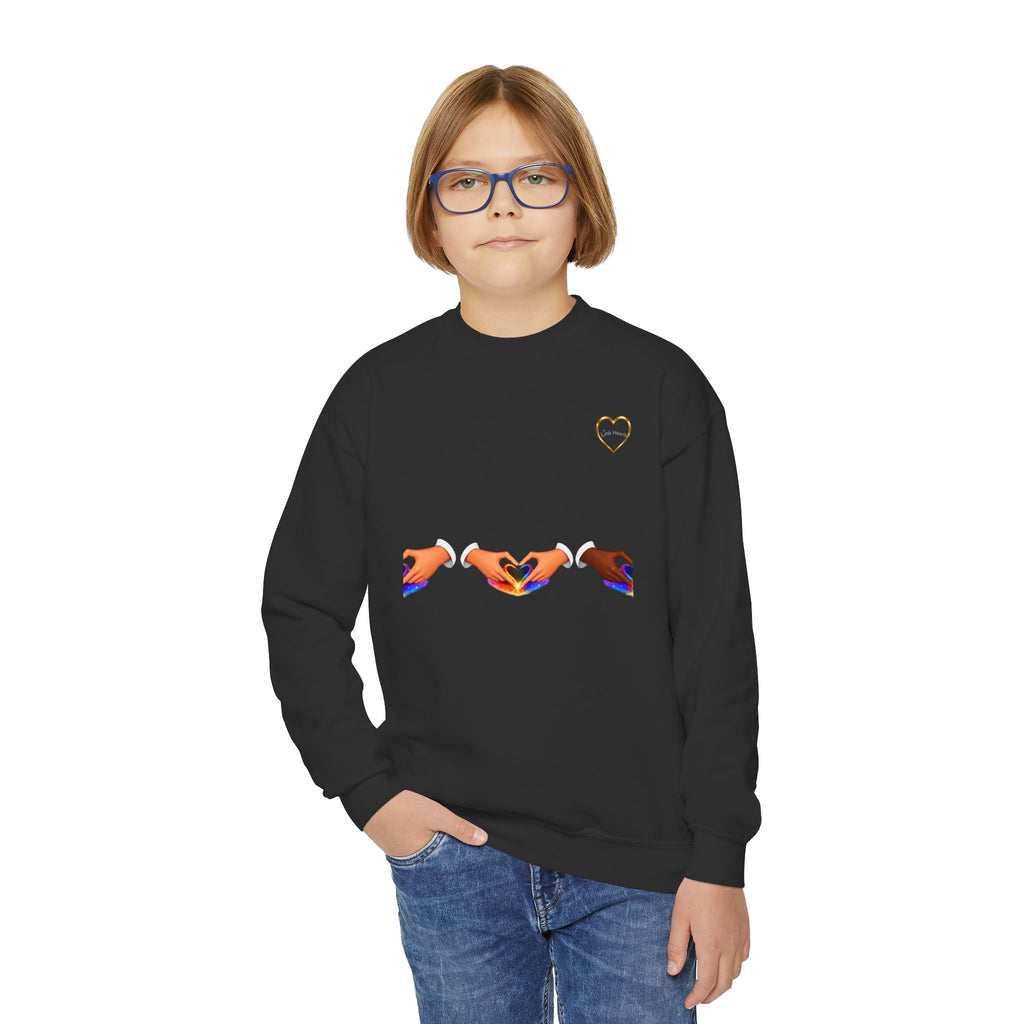 Link Hearts™ Unity Crewneck Sweatshirt — Youth Crewneck