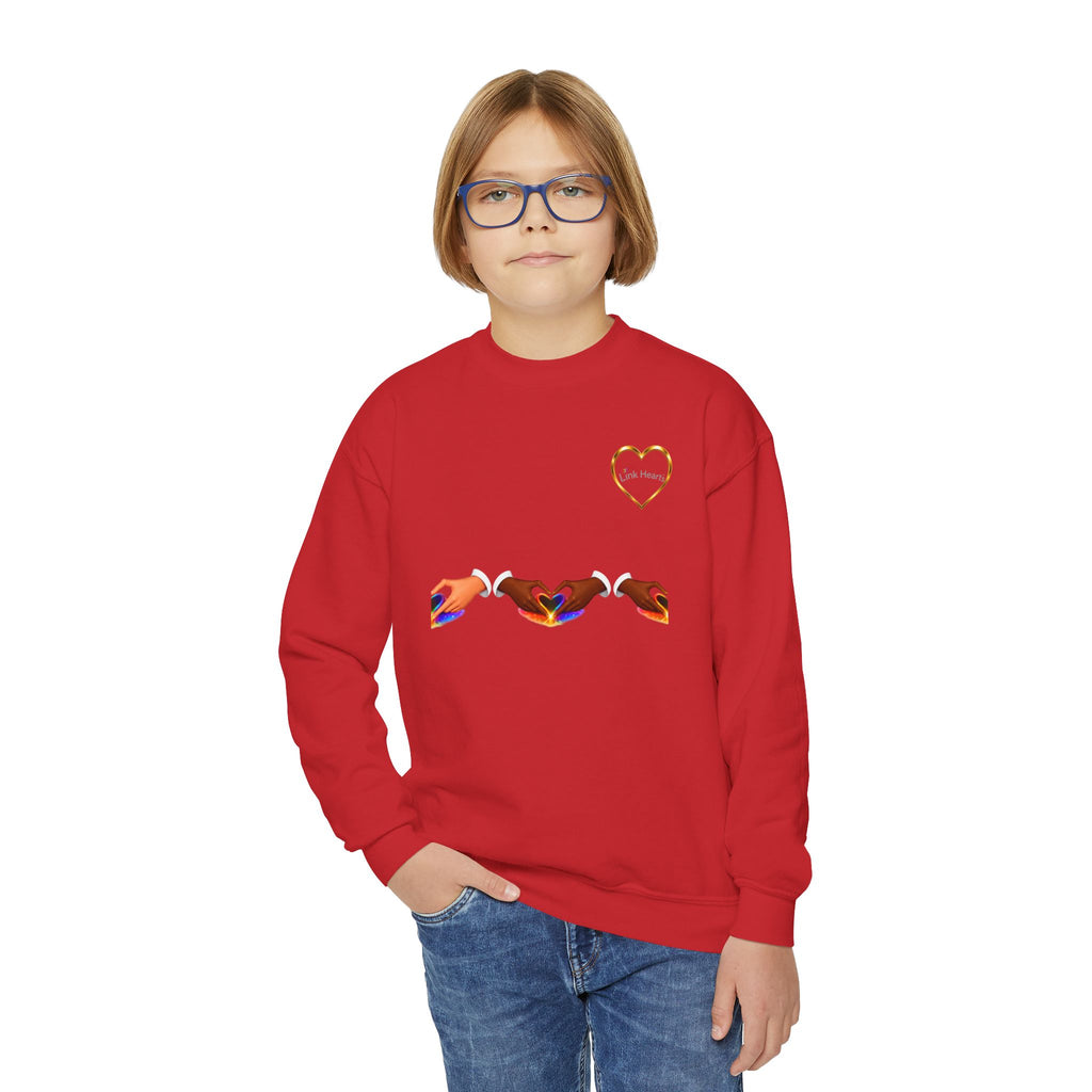 Link Hearts™ Unity Youth Crewneck Sweatshirt