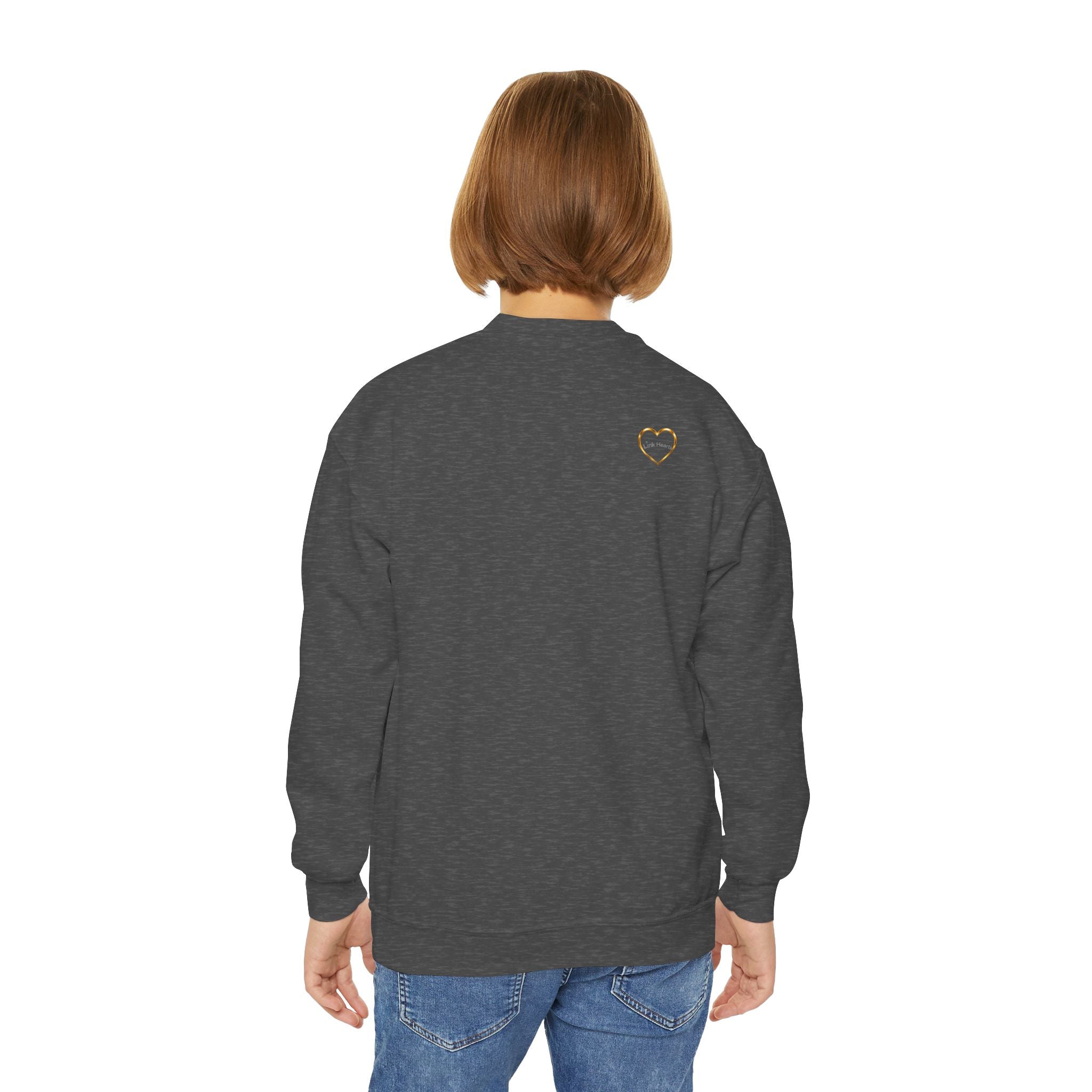 Link Hearts™ Unity Crewneck Sweatshirt — Youth Crewneck