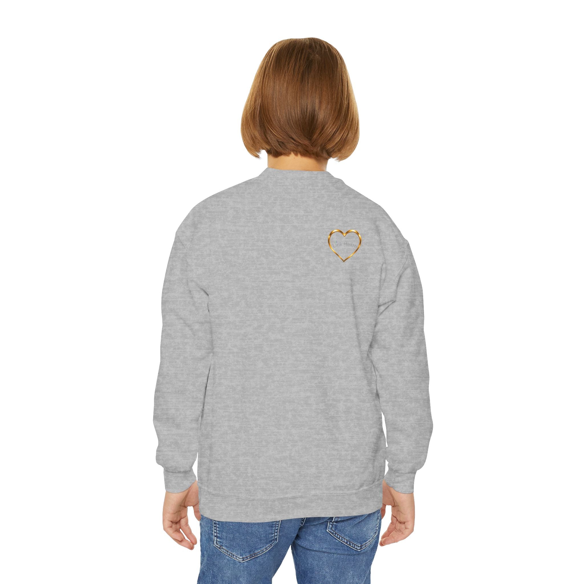 Link Hearts™ Unity Youth Crewneck Sweatshirt